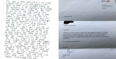 Budak 7 Tahun Hantar Surat Nak Kerja Di Google & CEO 'Reply' Dengan Ayat Priceless