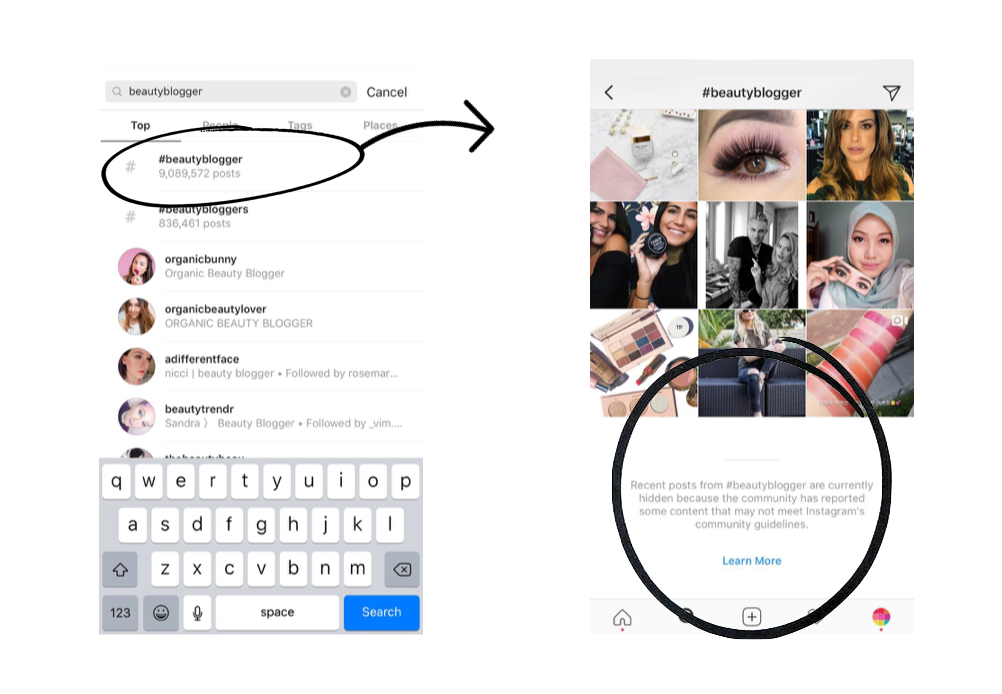 Elak Akaun Ig Kena Block 2 Cara Semak Hashtag Yang Kena Banned Oleh Instagram