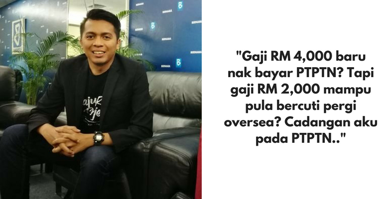 Setuju Tak Dengan 2 Cadangan Lain Pemuda Ini Bayar PTPTN Berbanding RM 4,000 Keatas?