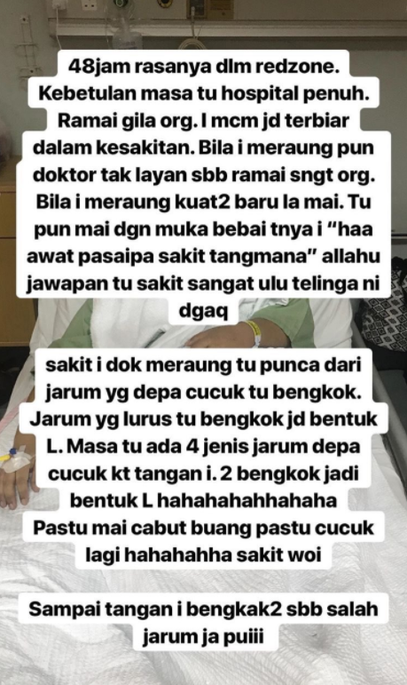 Pinggang Wanita Ini Rosak,Hati Bengkak & Hampir Maut Di 