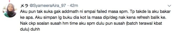 Pelajar SPM Bakar Buku Addmath Lepas 'Kecewa Tak Dapat Pelajar SPM Bakar Buku Addmath Lepas 'Kecewa Tak Dapat