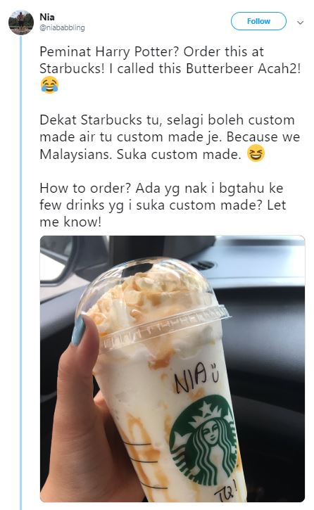 Wanita Ini Kongsi Cara Nak Customize Minuman Starbucks Dan Hasilnya