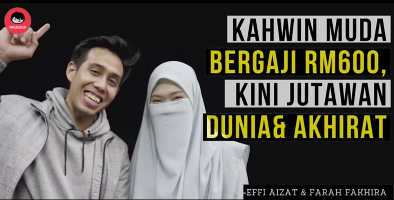 ''Cuma Pre-Order Je, Dapat Hampir RM50K'' - Pasangan Kahwin Muda Kongsi 'Journey' Bisnes Niqab, Modal RM600