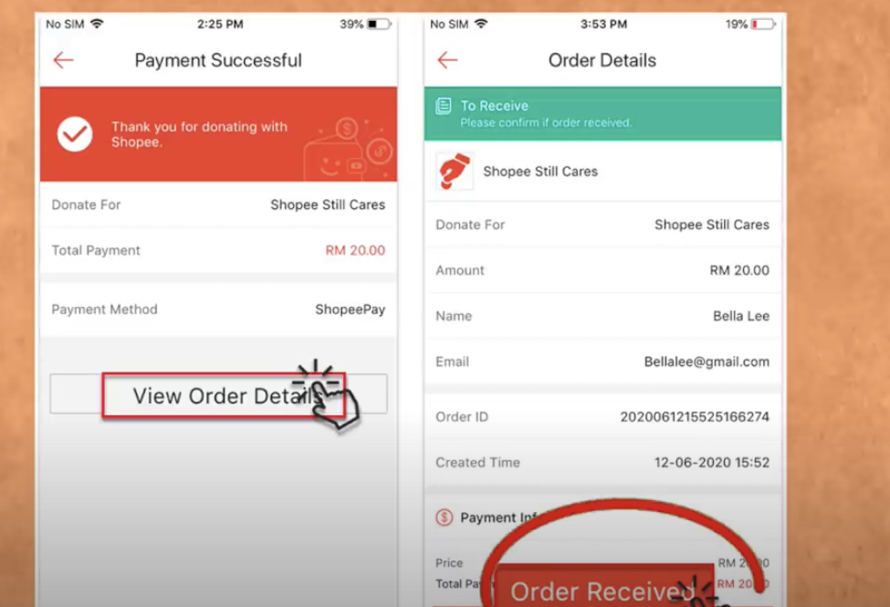 Cara Dapatkan ‘Refund’ Walaupun Dah Tekan ‘Order Received’ Dari Shopee