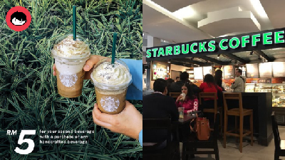 Hanya RM5! Untuk Pembelian Kedua Anda Lihat Syarat Ini - Starbucks Malaysia