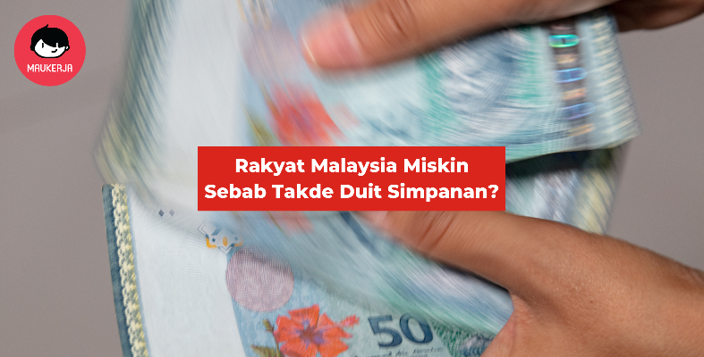 Rakyat Malaysia "POKAI". 7/10 Rakyat Malaysia Simpanan Kurang RM500