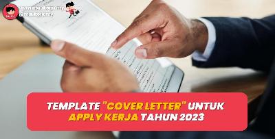 Template COVER LETTER Untuk Apply Kerja Tahun 2023 - Auto HR Jatuh Hati