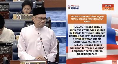 Pekerja Kerajaan Bakal Naik Gaji! - Perdana Menteri Anwar Ibrahim